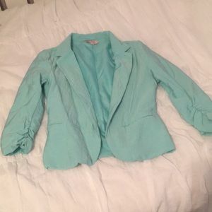 Teal jacket